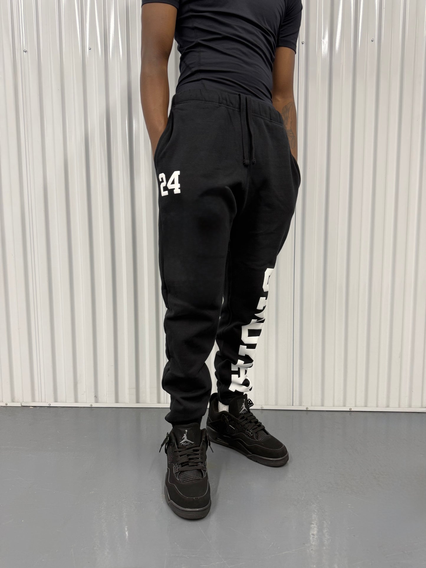 UmOkay Puff Print Joggers