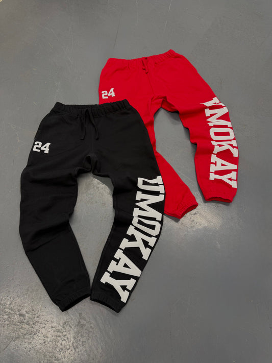 UmOkay Puff Print Joggers