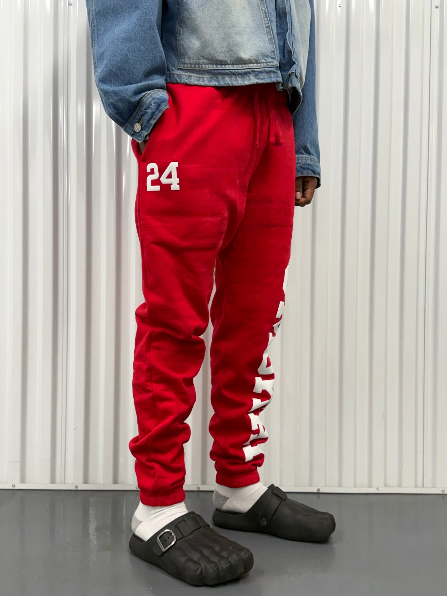 UmOkay Puff Print Joggers